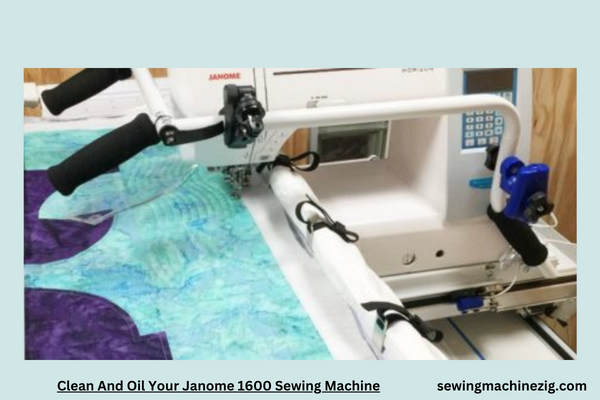 Clean And Oil Your Janome 1600 Sewing Machine