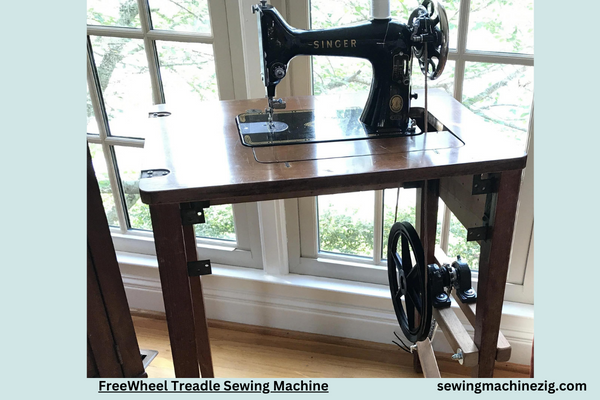 FreeWheel Treadle Sewing Machine