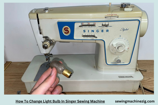 How To Change Light Bulb In Singer Sewing Machine 1