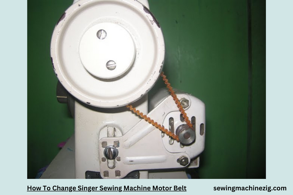 How To Change Singer Sewing Machine Motor Belt 1 1