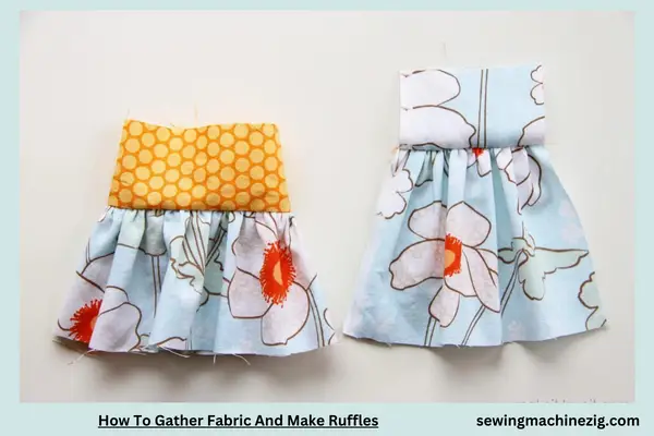 How To Gather Fabric And Make Ruffles