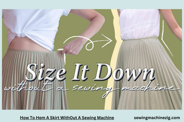 How To Hem A Skirt WithOut A Sewing Machine