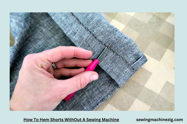 How To Hem Shorts With A Sewing Machine 3