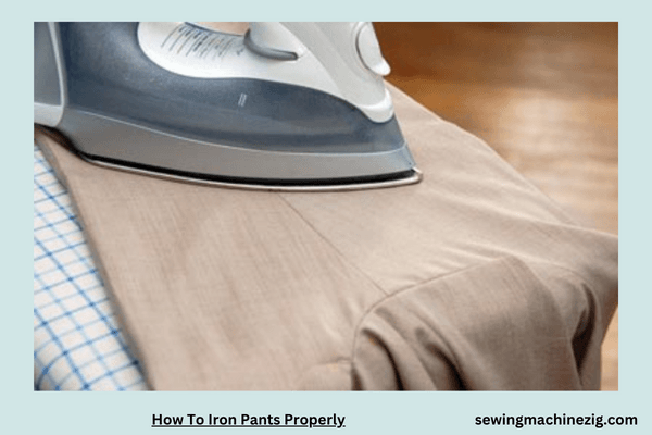 How To Iron Pants Properly 1