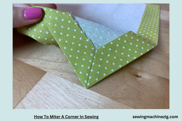 How To Miter A Corner In Sewing 1