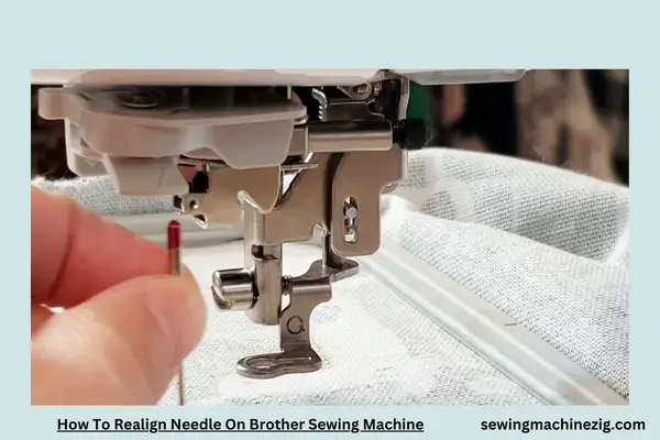 How To Realign Needle On Brother Sewing Machine 1