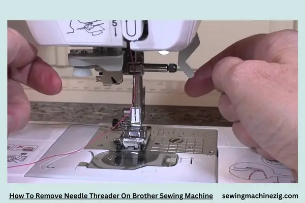 How To Remove Needle Threader On Brother Sewing Machine 1