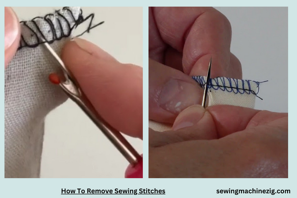 How To Remove Sewing Stitches