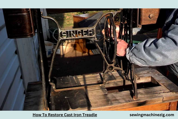 How To Restore Cast Iron Treadle