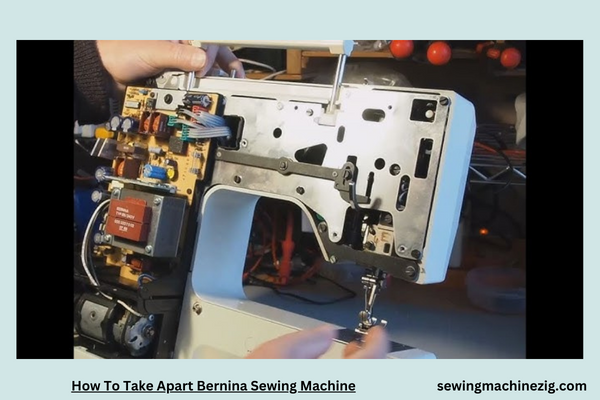 How To Take Apart Bernina Sewing Machine 1