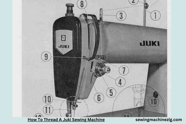 How To Thread A Juki Sewing Machine