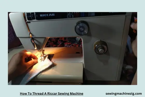 How To Thread A Riccar Sewing Machine 1