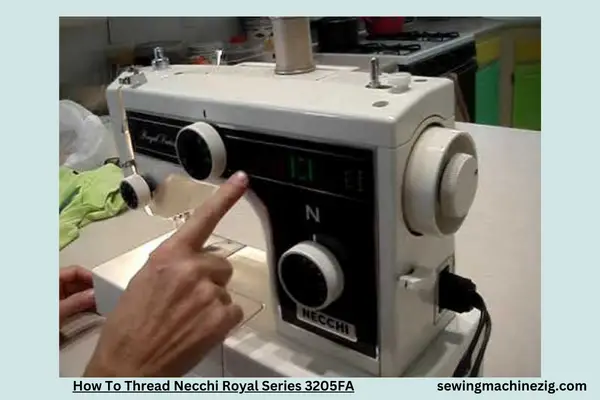 How To Thread Necchi Royal Series 3205FA