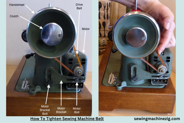 How To Tighten Sewing Machine Belt