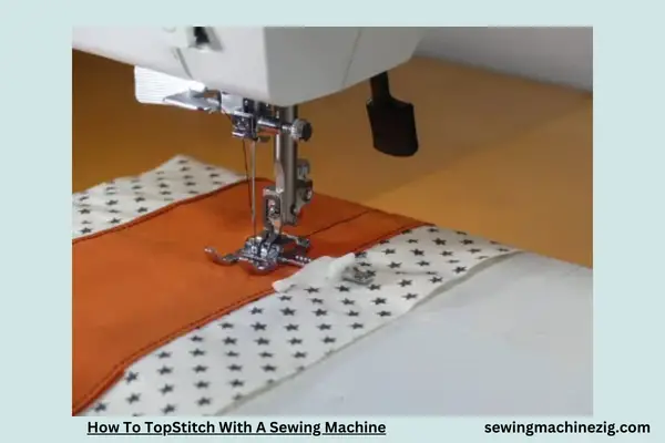 How To TopStitch With A Sewing Machine 1