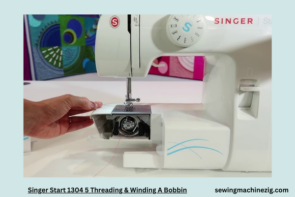 Singer Start 1304 5 Threading Winding A Bobbin