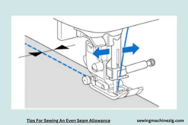 Tips For Sewing An Even Seam Allowance