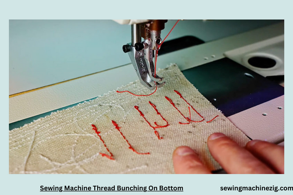 Sewing Machine Thread Bunching On Bottom