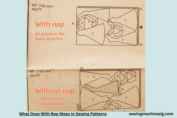 What Does With Nap Mean In Sewing Patterns 1