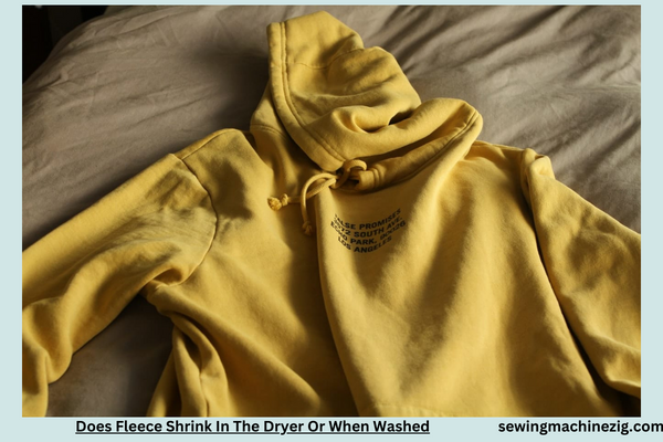 Does Fleece Shrink In The Dryer Or When Washed 1