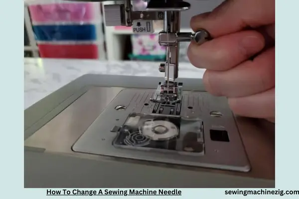 How To Change A Sewing Machine Needle 1