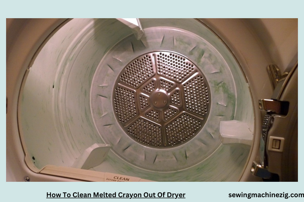 How To Clean Melted Crayon Out Of Dryer