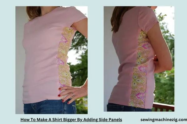 How To Make A Shirt Bigger By Adding Side Panels