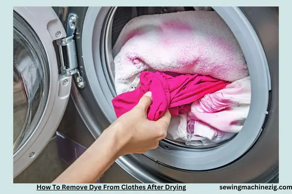 How To Remove Dye From Clothes After Drying 1