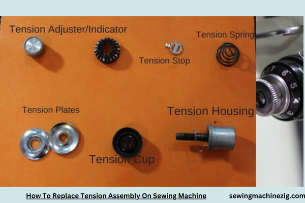 How To Replace Tension Assembly On Sewing Machine