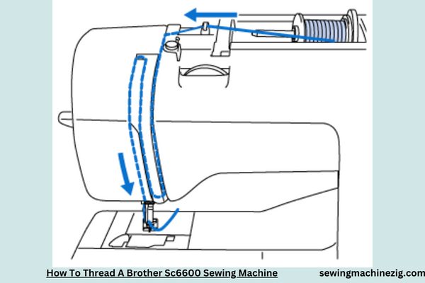 How To Thread A Brother Sc6600 Sewing Machine