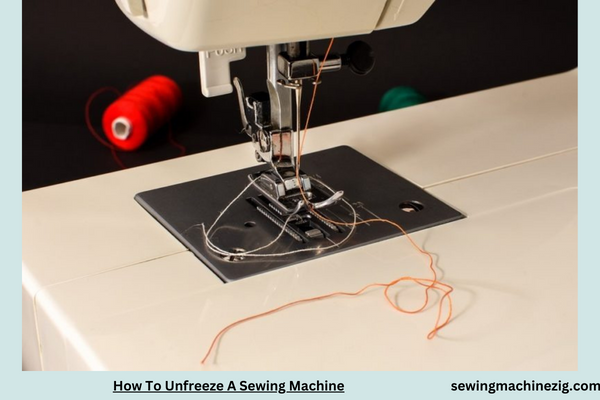 How To Unfreeze A Sewing Machine 1