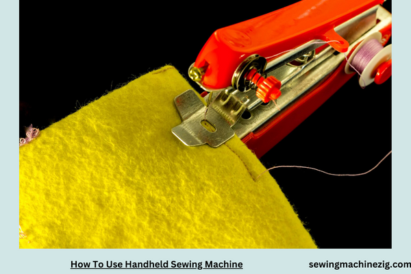 How To Use Handheld Sewing Machine 1 1