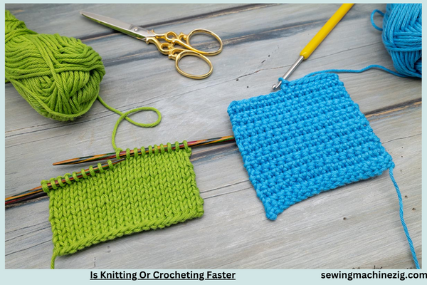 Is Knitting Or Crocheting Faster