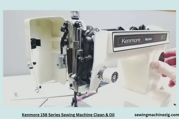 Kenmore 158 Series Sewing Machine Clean Oil