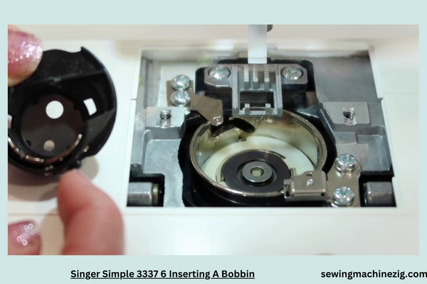 Singer Simple 3337 6 Inserting A Bobbin