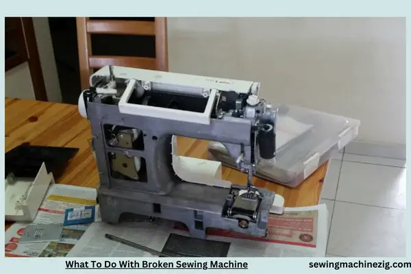 What To Do With Broken Sewing Machine 2