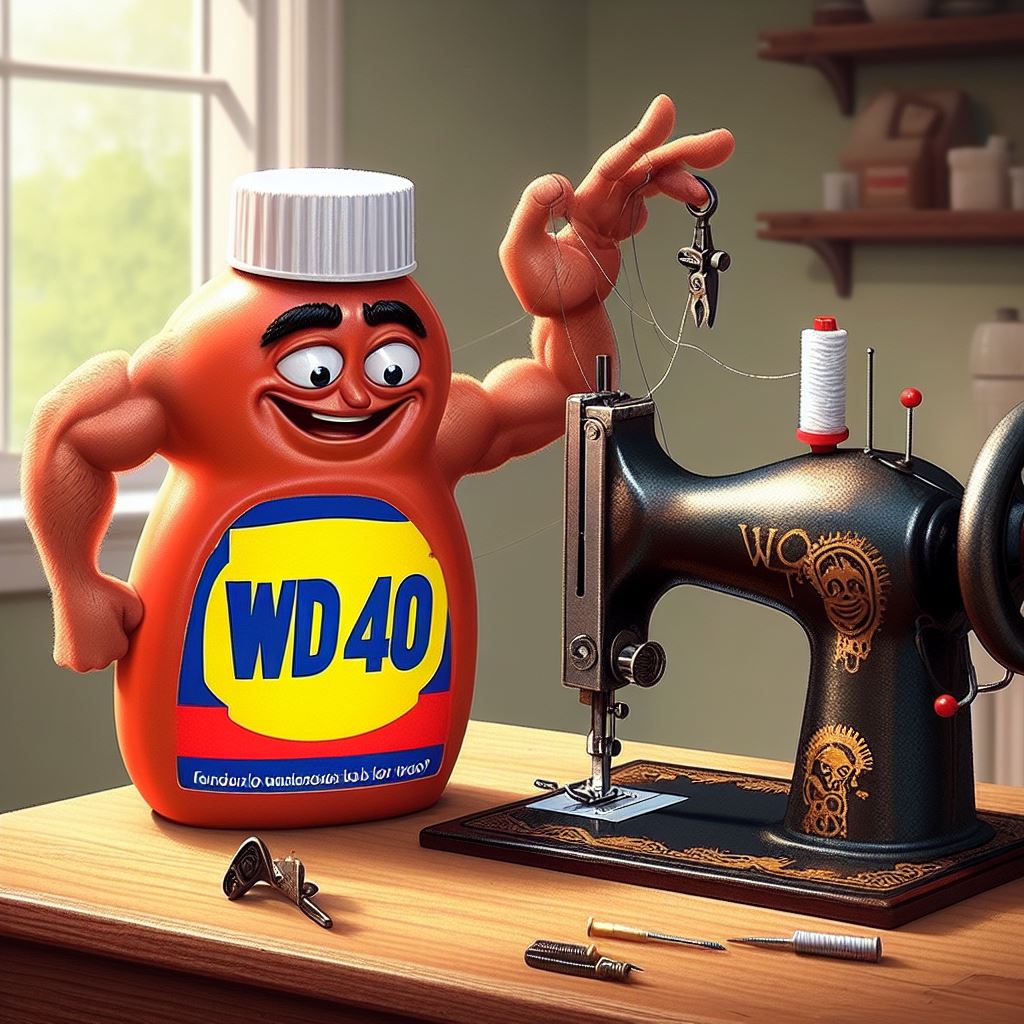 Can I Use Wd 40 Instead Of Sewing Machine Oil