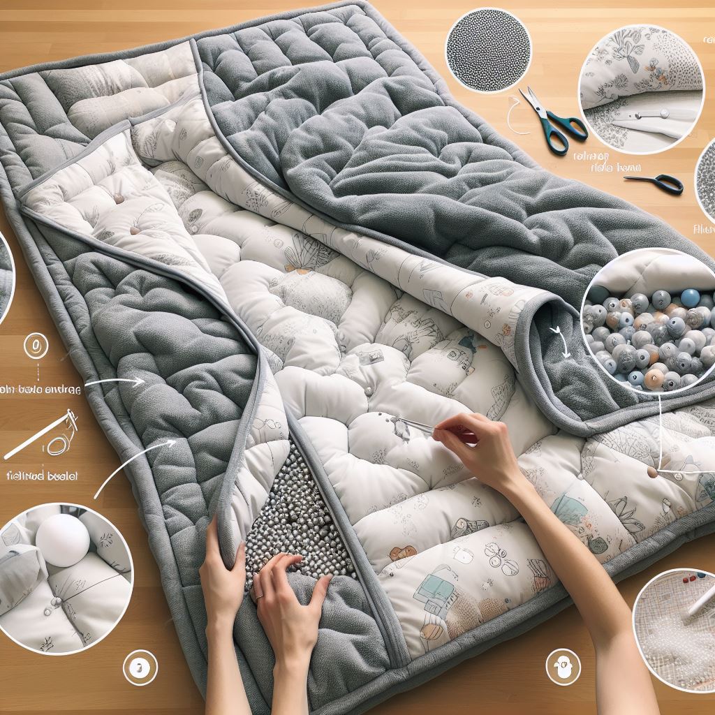 How To Fix Uneven Weighted Blanket1