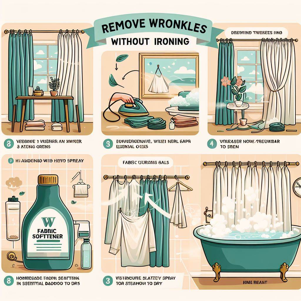 How To Get Wrinkles Out Of New Curtains Without Ironing reak