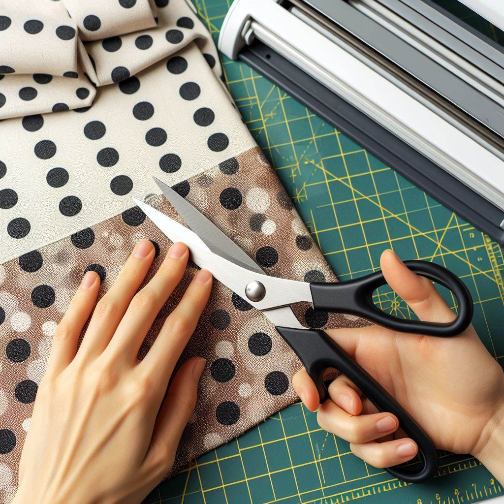 can you use a paper cutter to cut fabric